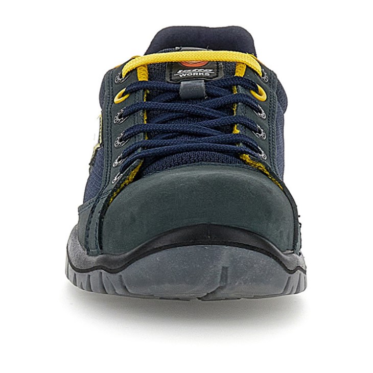Men Lotto Jump 500 Safety Shoes Blue / Yellow | ZY496439G4