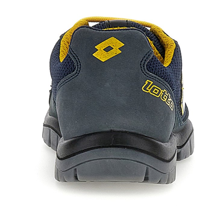 Men Lotto Jump 500 Safety Shoes Blue / Yellow | ZY496439G4
