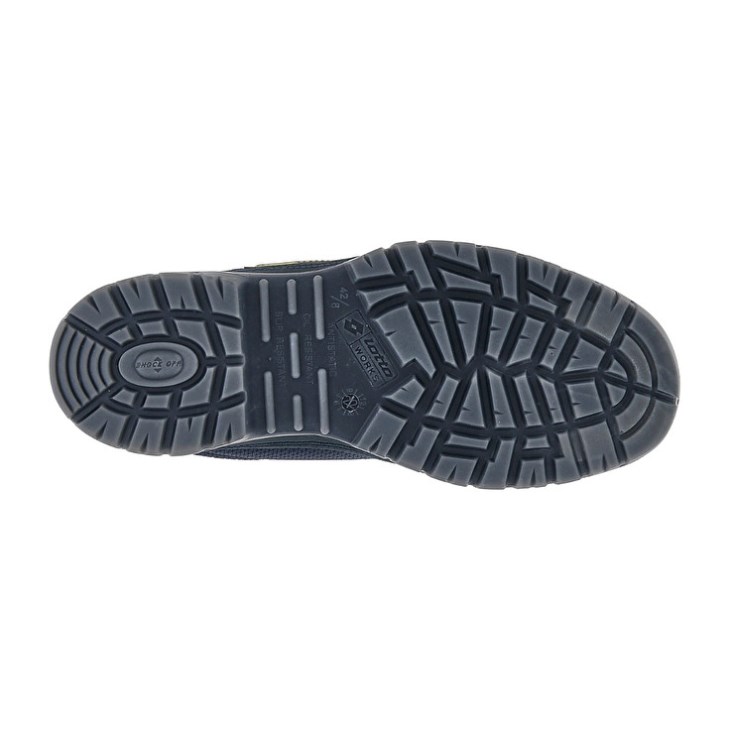 Men Lotto Jump 500 Safety Shoes Blue / Yellow | ZY496439G4