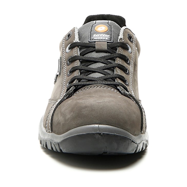 Men Lotto Jump 750 S3 SRC Safety Shoes Dark Grey / Black | IB679577A3