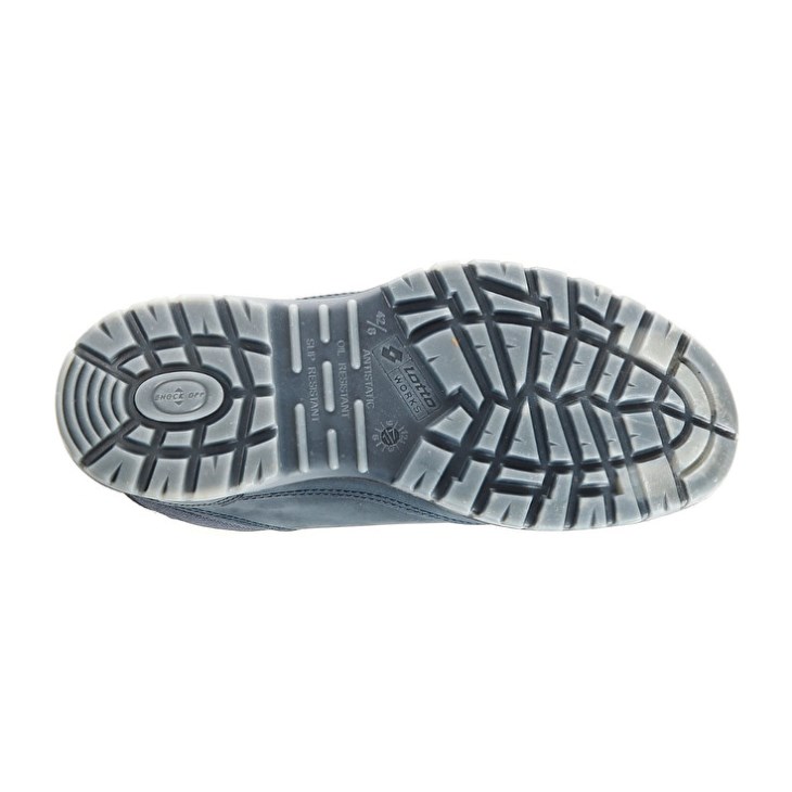 Men Lotto Jump Mid 900 Safety Shoes Dark Grey / Yellow | ZD864346T3