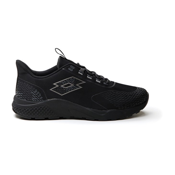 Men Lotto Kibra AMF II Running Shoes Black | TP255645Z1