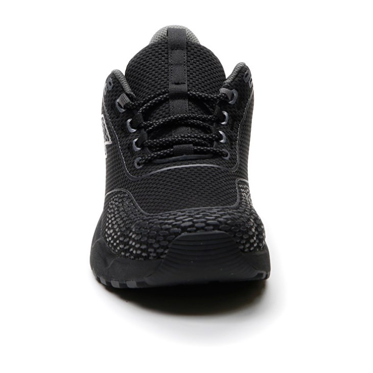 Men Lotto Kibra AMF Running Shoes Black | IZ591749D5