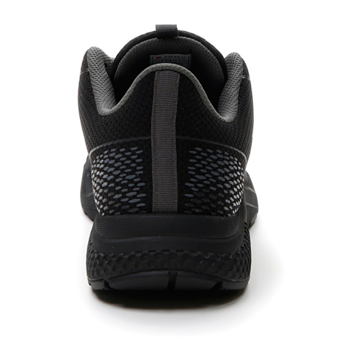 Men Lotto Kibra AMF Running Shoes Black | IZ591749D5