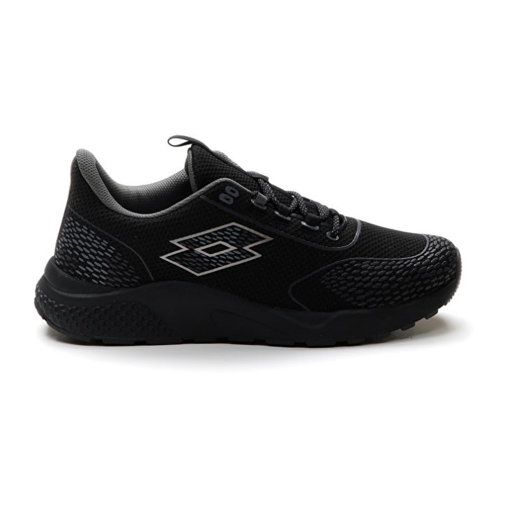 Men Lotto Kibra AMF Running Shoes Black | IZ591749D5