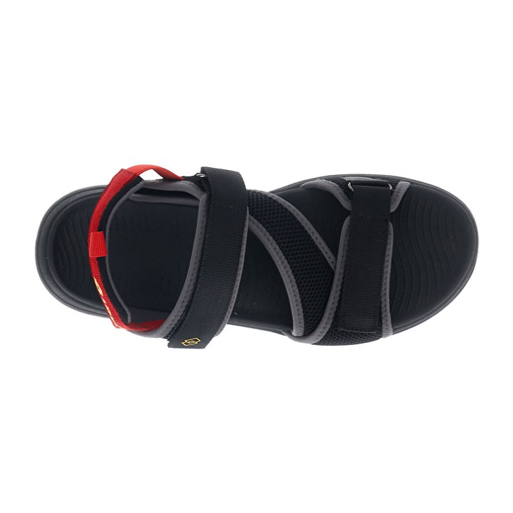Men Lotto Levante 2 Sandals Black | MV887148B6