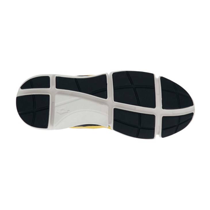 Men Lotto Libra AMF 1 Sports Shoes Black / Gold / Blue | BQ394839S5