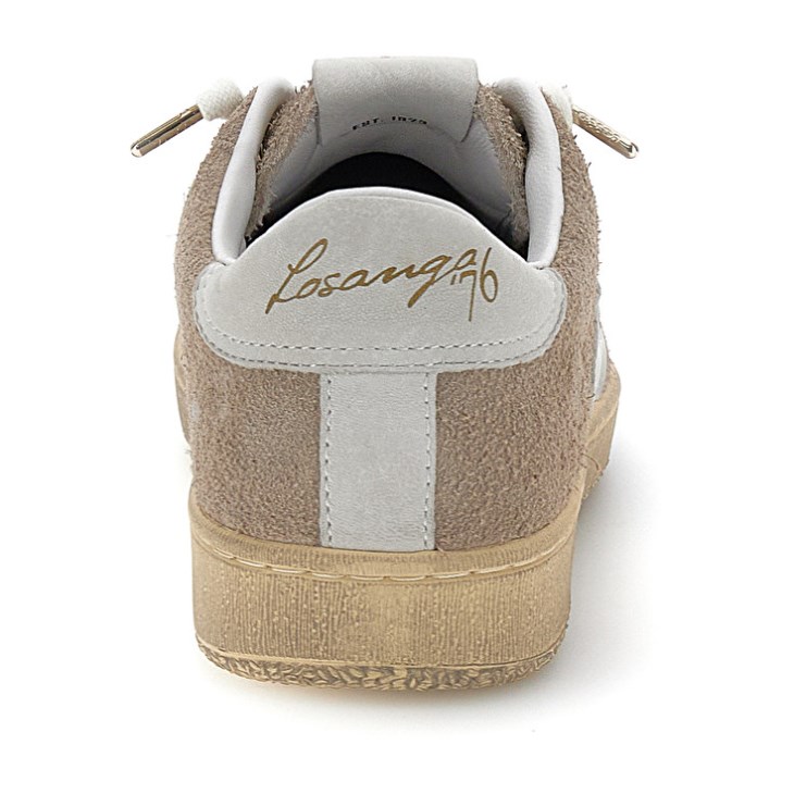 Men Lotto Losanga '76 Furry 2 Sneakers Beige | UU911121M7