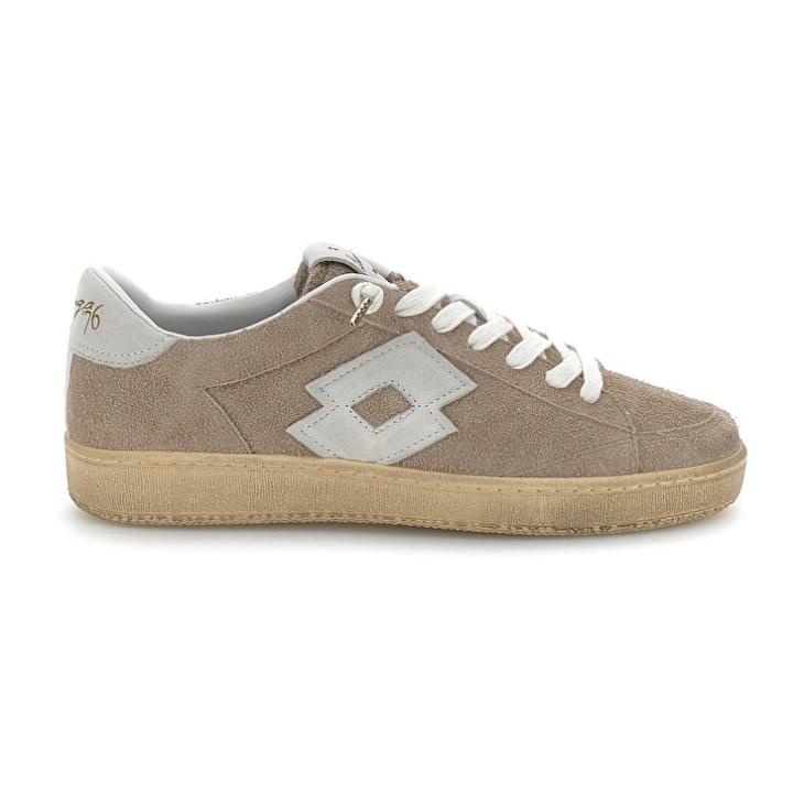 Men Lotto Losanga '76 Furry 2 Sneakers Beige | UU911121M7