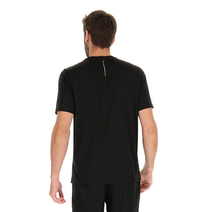 Men Lotto MSP II T Shirts Black | VZ170007J9