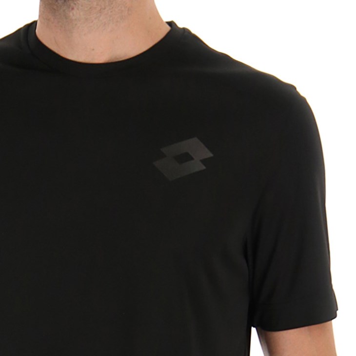 Men Lotto MSP II T Shirts Black | VZ170007J9