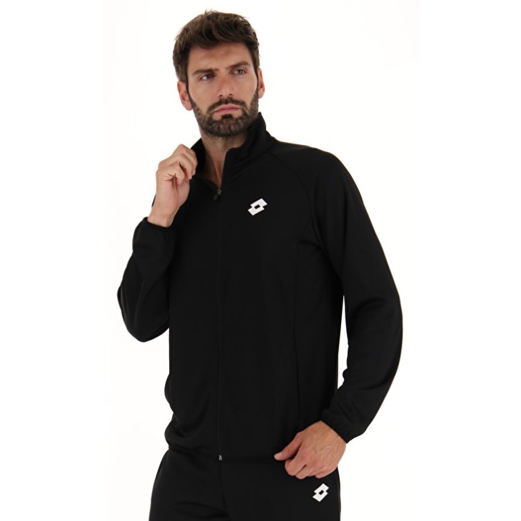Men Lotto MSP Jacket Jacket Black | QV227852T1