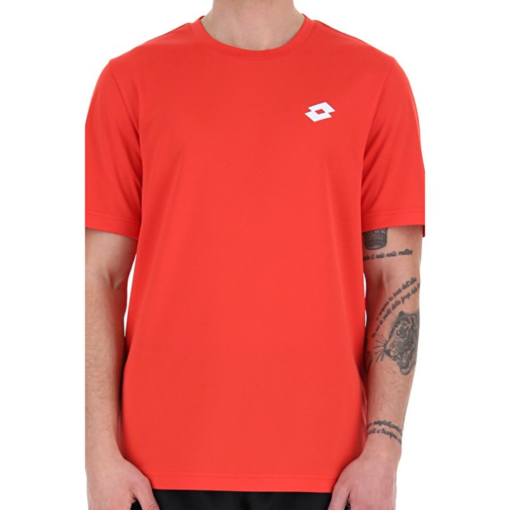 Men Lotto MSP T Shirts Red | DM543024E9