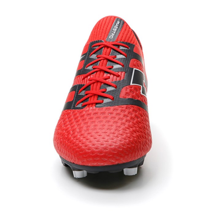 Men Lotto Maestro 100 IV FG Football Boots Red / Black | QH172137E6