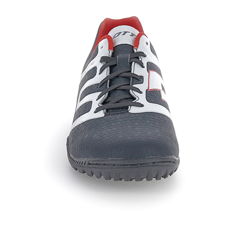 Men Lotto Maestro 700 V TF Football Boots Dark Grey / White | PM445684K1