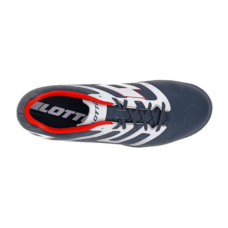 Men Lotto Maestro 700 V TF Football Boots Dark Grey / White | PM445684K1