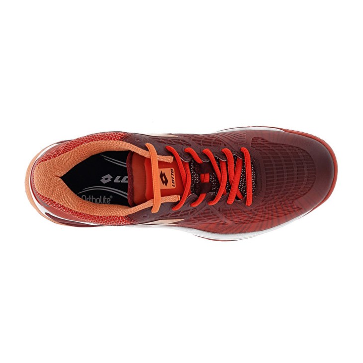 Men Lotto Mirage 100 II CLY Tennis Shoes Red / Red | CW814651T4