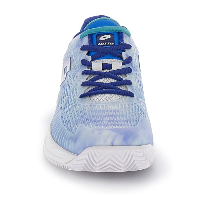 Men Lotto Mirage 100 II PRT CLY Tennis Shoes Blue | QC389368Z4
