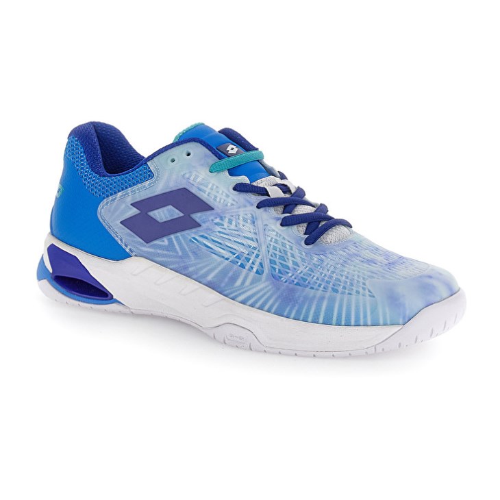 Men Lotto Mirage 100 II PRT SPD Tennis Shoes Blue | MJ627852D2