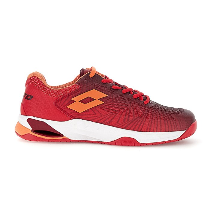 Men Lotto Mirage 100 II SPD Tennis Shoes Red / Red | HH135833T7
