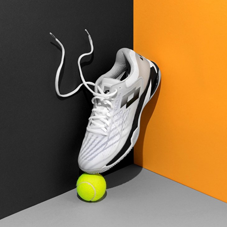 Men Lotto Mirage 100 SPD Tennis Shoes White / Black / Silver | YU175317O3