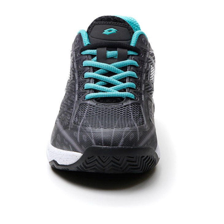 Men Lotto Mirage 300 CLY Tennis Shoes Black / White / Green | QW317201O8