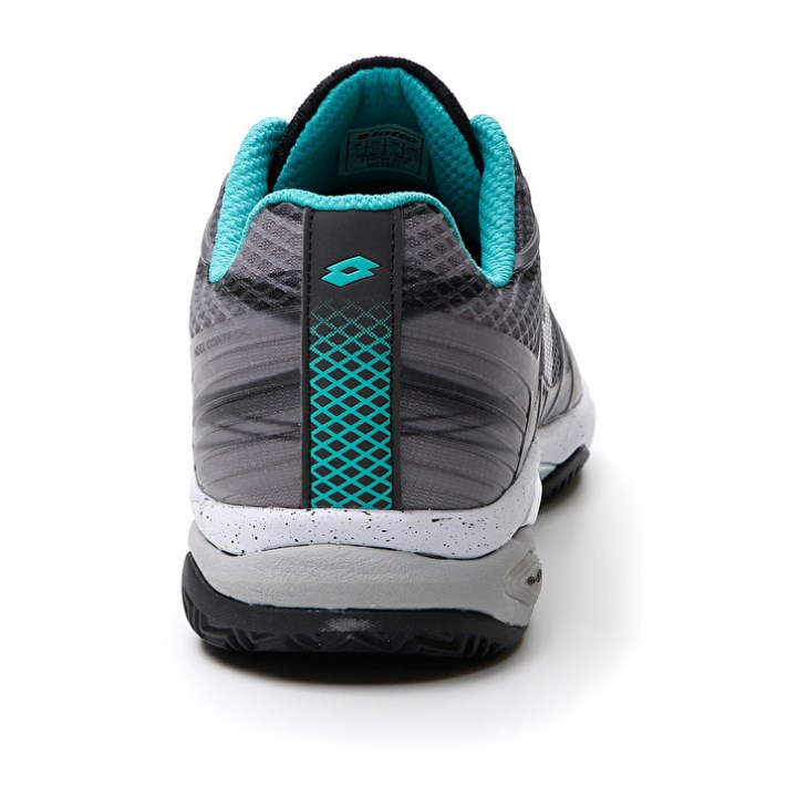 Men Lotto Mirage 300 CLY Tennis Shoes Black / White / Green | QW317201O8