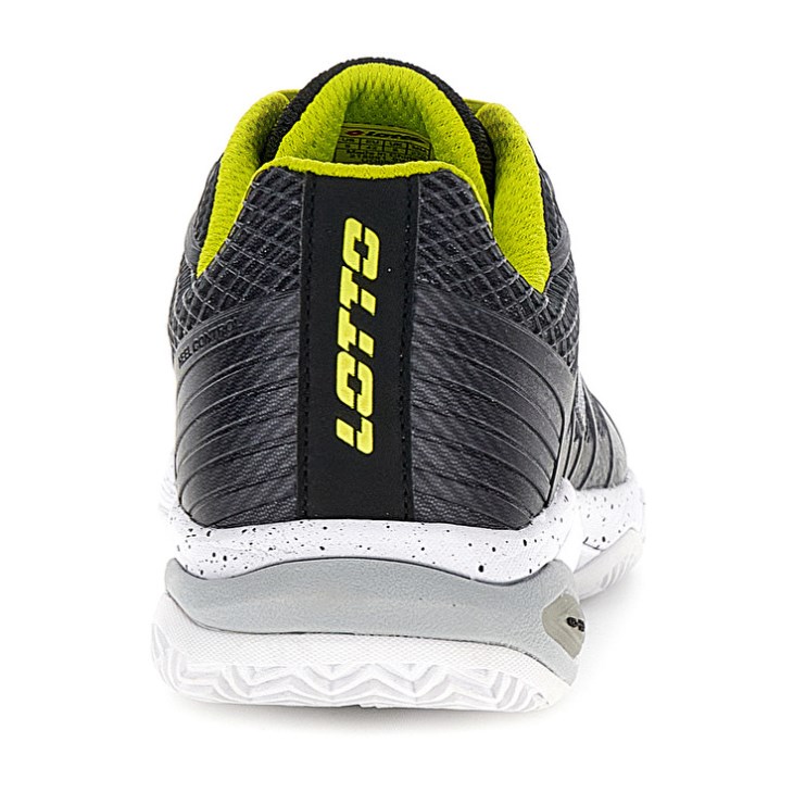Men Lotto Mirage 300 III CLY Tennis Shoes Black / White / Green | KM782908O8