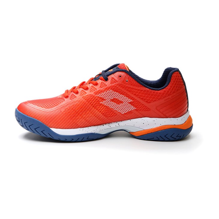 Men Lotto Mirage 300 III SPD Tennis Shoes Orange / White | IF986838B1