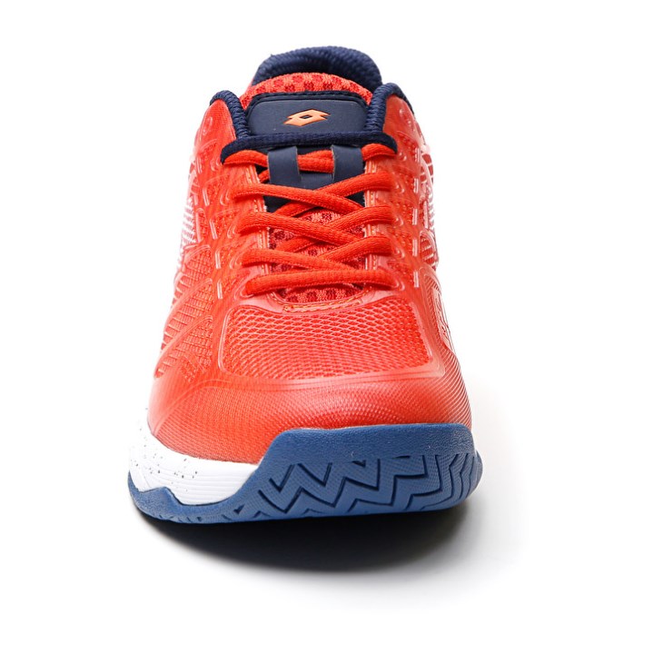 Men Lotto Mirage 300 III SPD Tennis Shoes Orange / White | IF986838B1