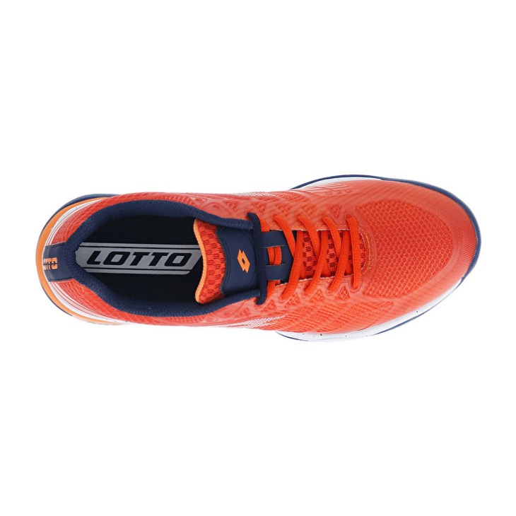 Men Lotto Mirage 300 III SPD Tennis Shoes Orange / White | IF986838B1