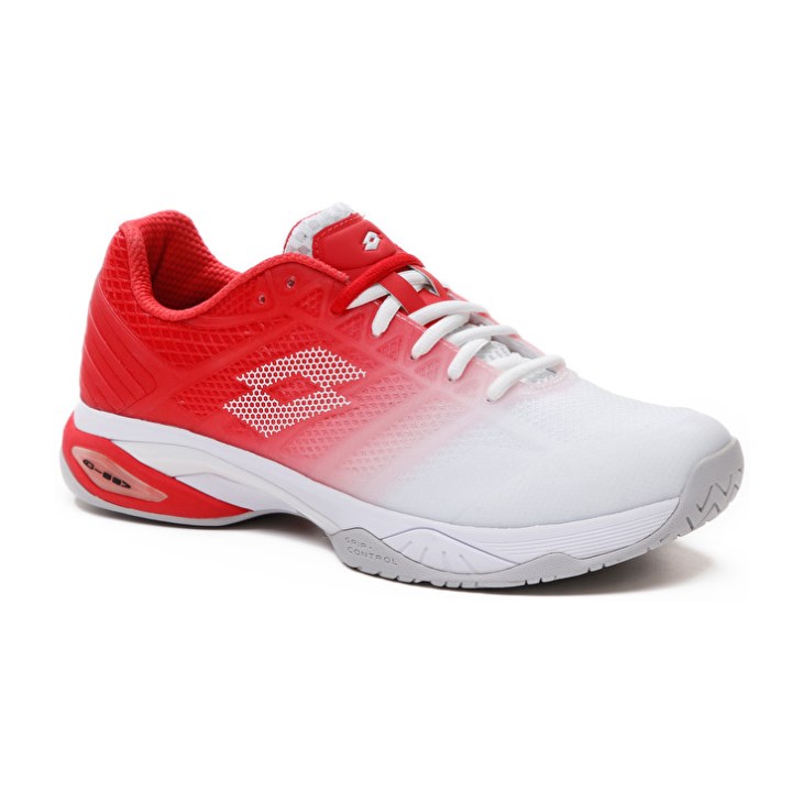 Men Lotto Mirage 300 II SPD Tennis Shoes Red / White | UT197329M8