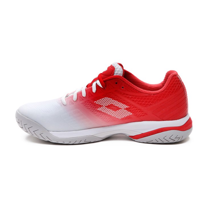 Men Lotto Mirage 300 II SPD Tennis Shoes Red / White | UT197329M8