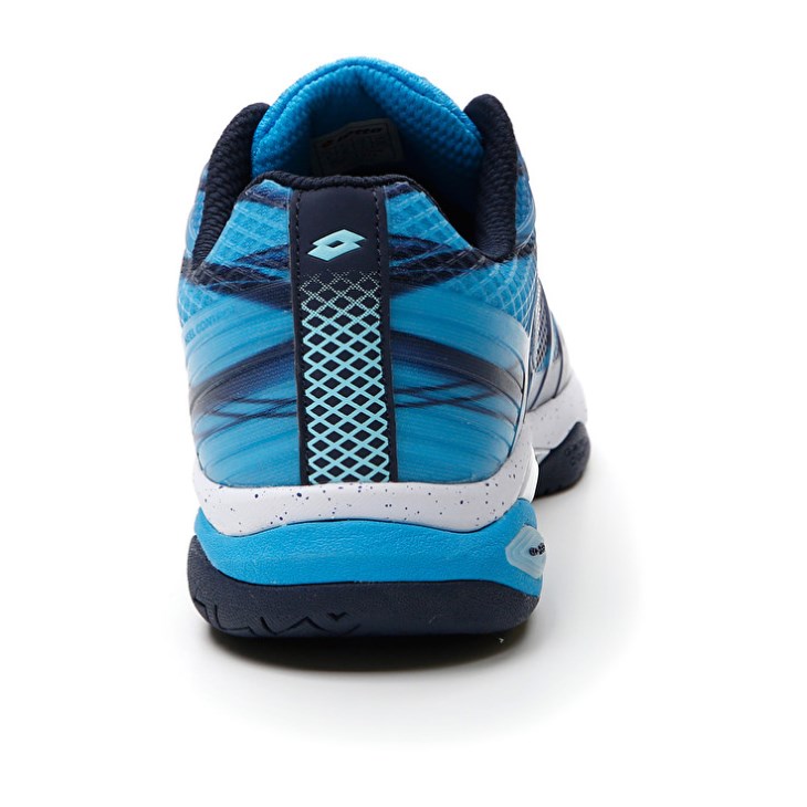 Men Lotto Mirage 300 SPD Tennis Shoes Navy Blue / White / Blue | VL048634L3