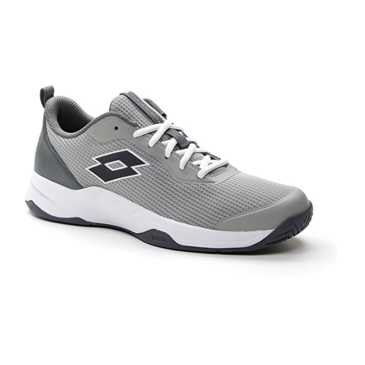Men Lotto Mirage 600 ALR Tennis Shoes Grey / Grey / White | EW650095I3