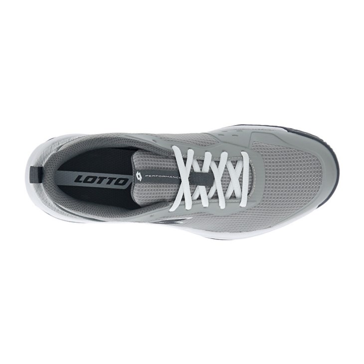 Men Lotto Mirage 600 ALR Tennis Shoes Grey / Grey / White | EW650095I3