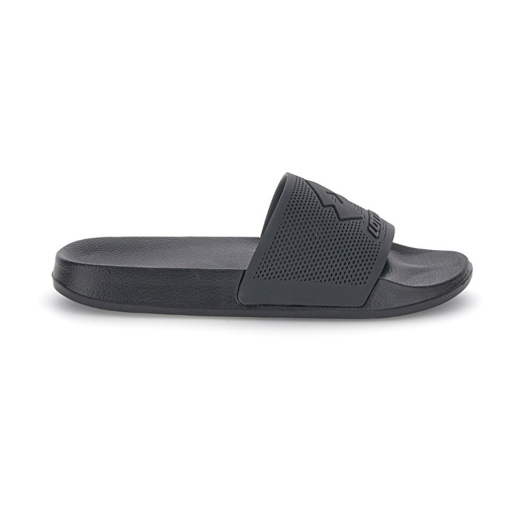Men Lotto Moku III Slides Black | DD350005V1