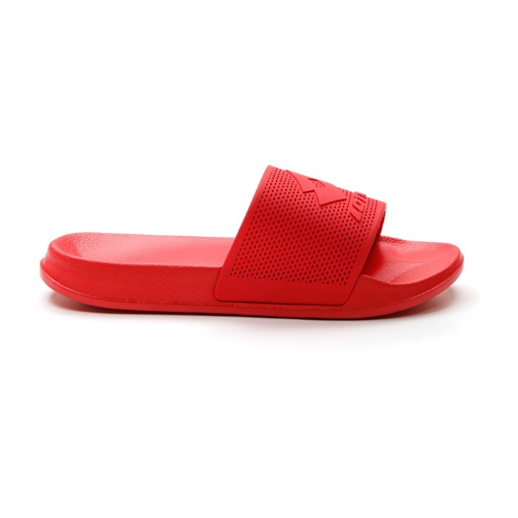 Men Lotto Moku II Slides Red | JO506170W8