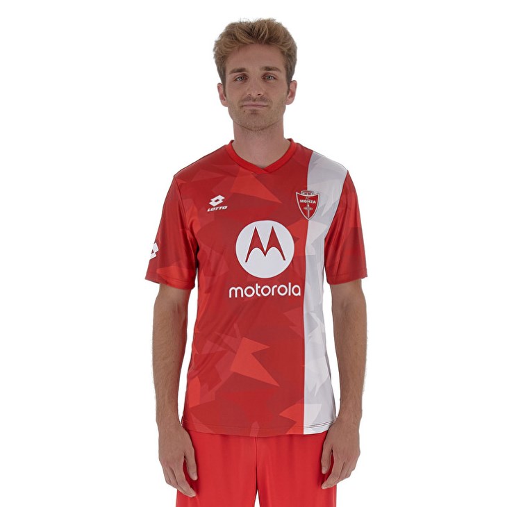 Men Lotto Monza 23 Pre Gara JRS SPN Jersey Red / White | IT643304J5