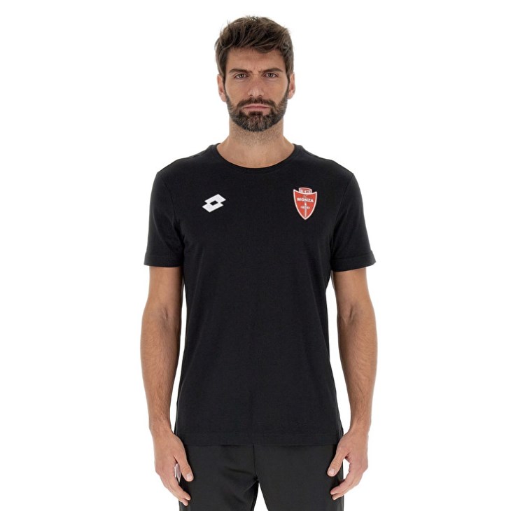 Men Lotto Monza Elite JS T Shirts Black | MI060106H9