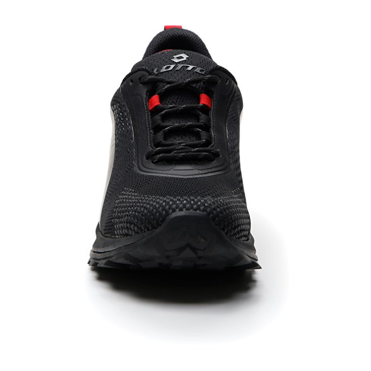 Men Lotto Moonrun 300 III Trail Running Shoes Black | SH775717I9