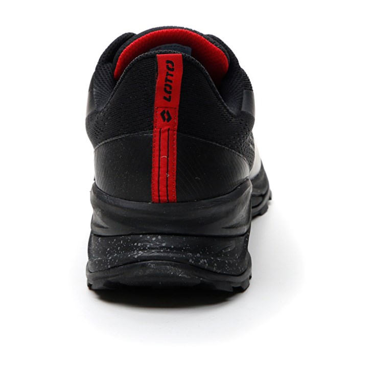 Men Lotto Moonrun 300 III Trail Running Shoes Black | SH775717I9