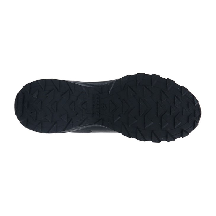 Men Lotto Moonrun 300 II Mid HD Trail Running Shoes Black | HK421592A1