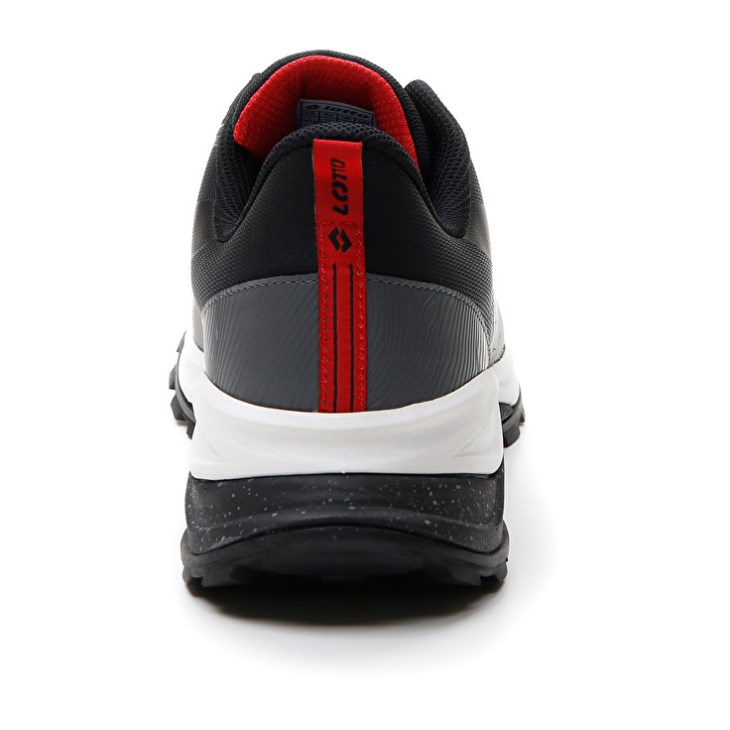 Men Lotto Moonrun 300 II Trail Running Shoes Black | JP815581W1