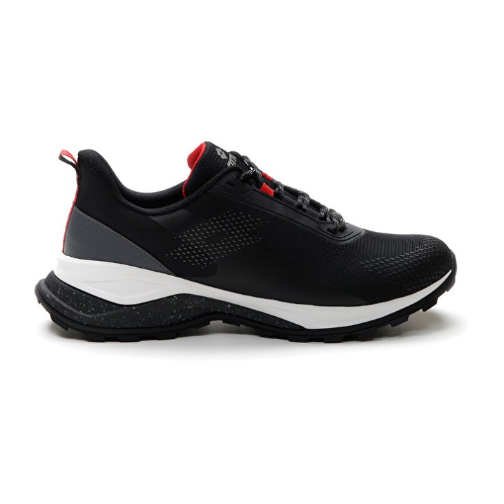 Men Lotto Moonrun 300 II Trail Running Shoes Black | JP815581W1