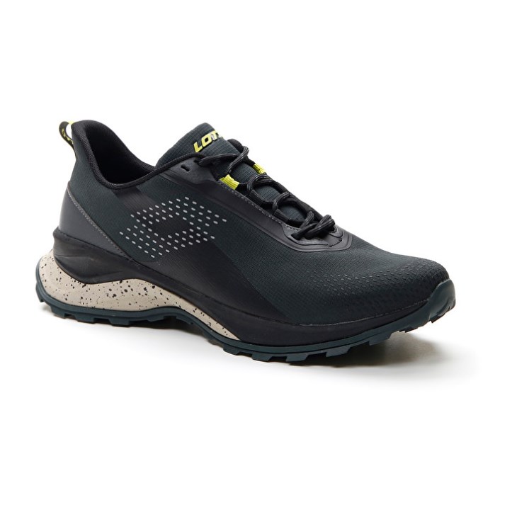 Men Lotto Moonrun 300 Running Shoes Green / Grey / Black | WE379547W6