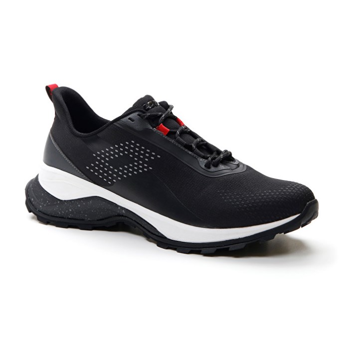Men Lotto Moonrun 300 Sports Shoes Black | OV719511N2