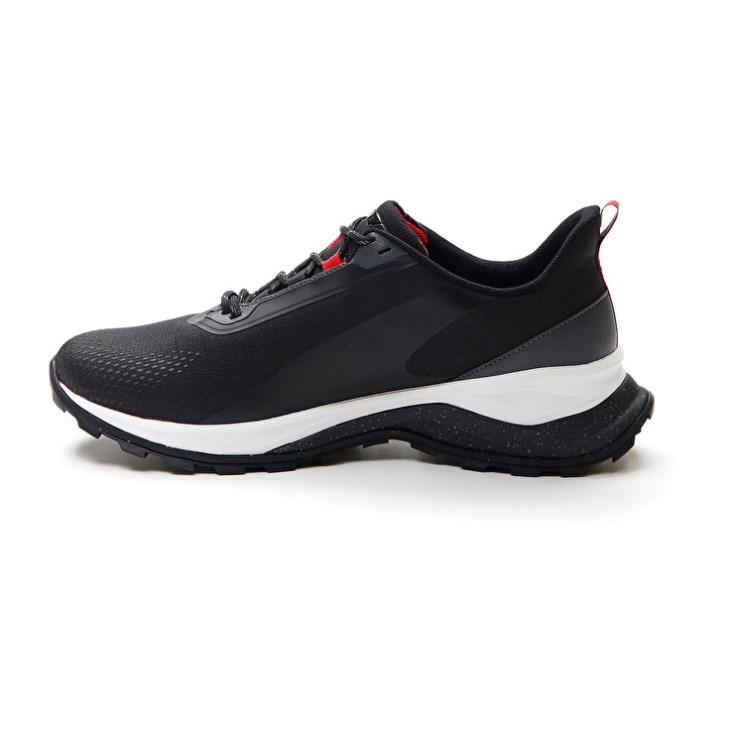 Men Lotto Moonrun 300 Sports Shoes Black | OV719511N2