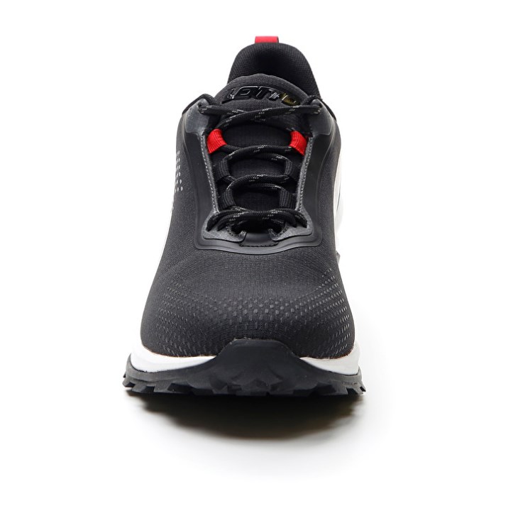 Men Lotto Moonrun 300 Sports Shoes Black | OV719511N2