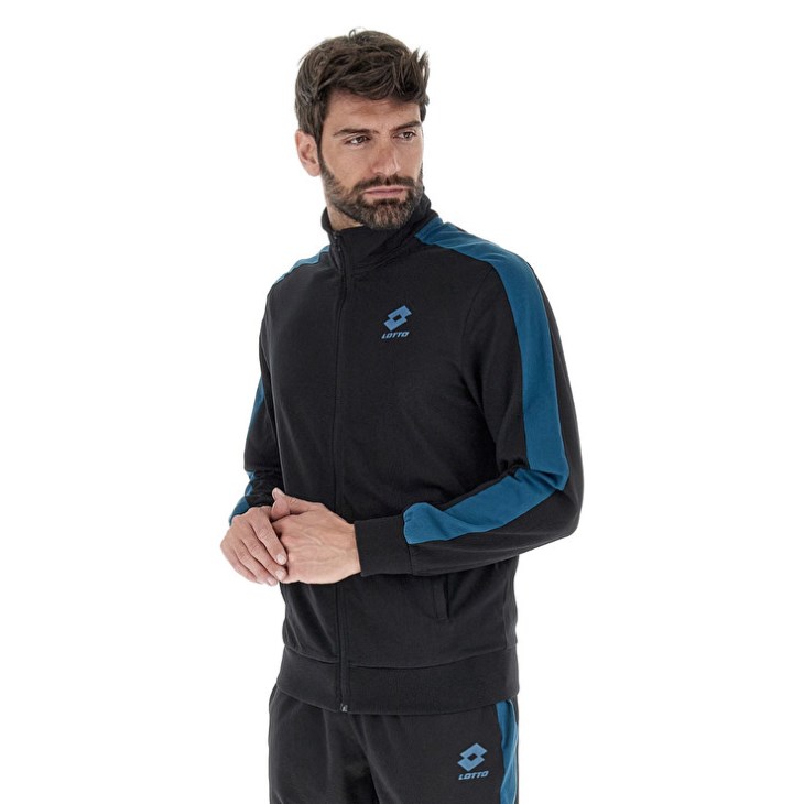 Men Lotto More JS Tracksuits Black | TZ191799J4